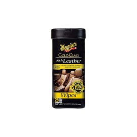 Meguiar's Gold Class Rich Leather Wipes 3 Σε 1 Cleaner G10900