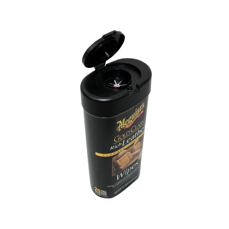 Meguiar's Gold Class Rich Leather Wipes 3in1 G10900 (25τμχ)