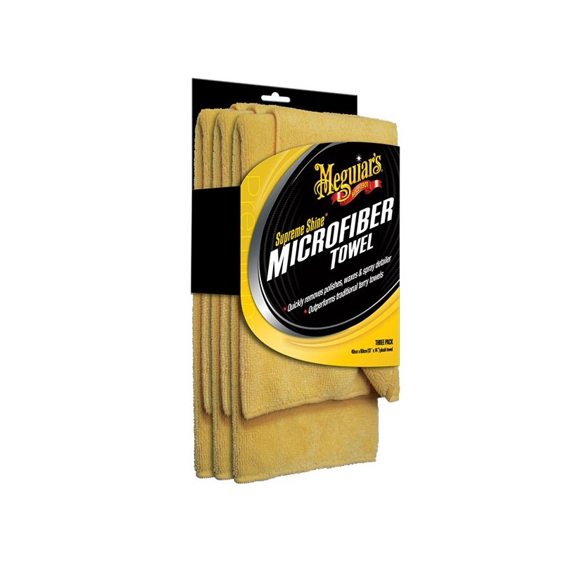 Meguiar's Supreme Shine X2020EU | Πανιά Μικροϊνών (3 τμχ)