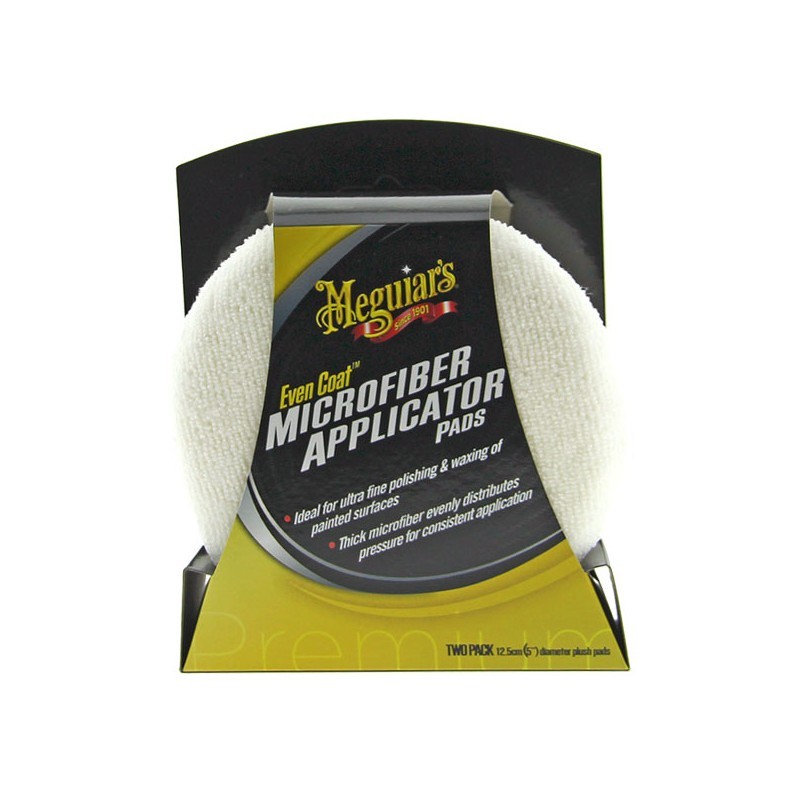 Meguiar's Even Coat Microfibre Applicator Pads Premium X3080EU