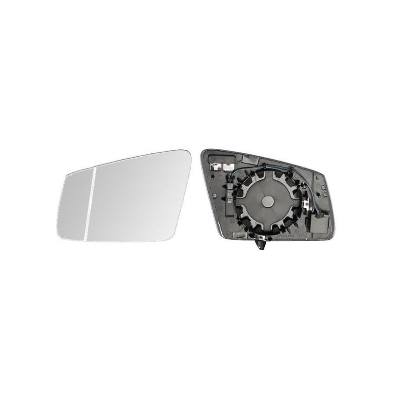 Left Side Mirror Glass for Mercedes-Benz A2468100521 | Aftermarket Heated Aspherical