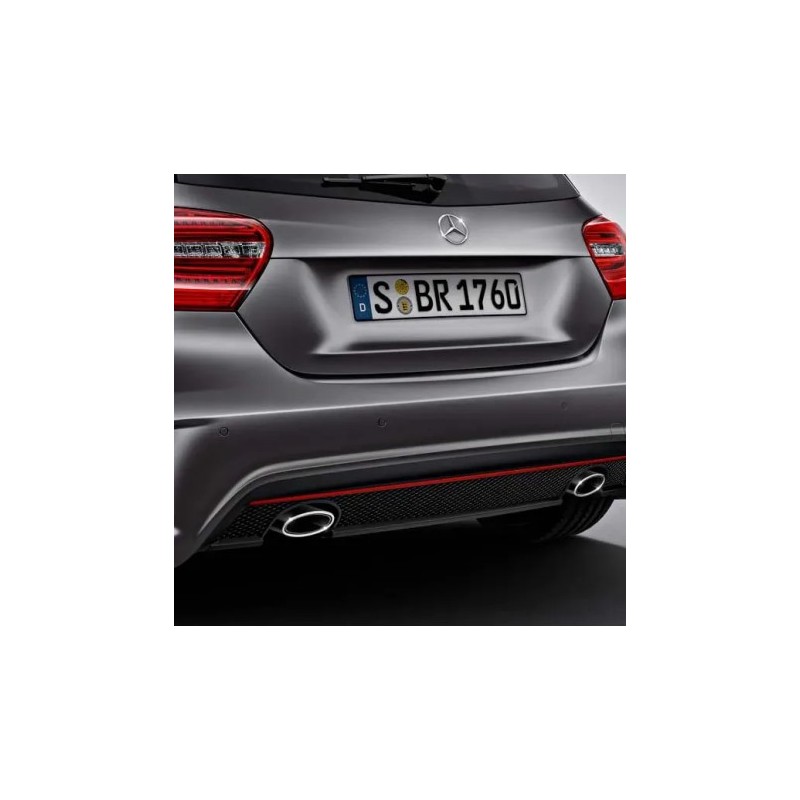 Rear Bumper Diffuser AMG Style for Mercedes A-Class W176 (2012-2018) | OEM Replacement A1768804840
