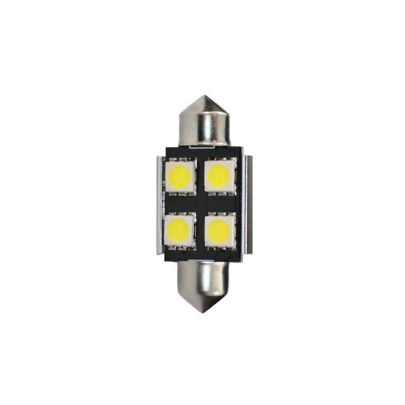 Λάμπες LED Αυτοκινήτου M-Tech LB328W C5W 36mm Canbus (2 Τεμ.)