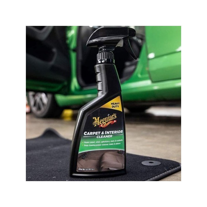 Meguiar's Carpet & Interior Cleaner G9416 - Car Upholstery & Fabric Stain Remover Spray 473ml