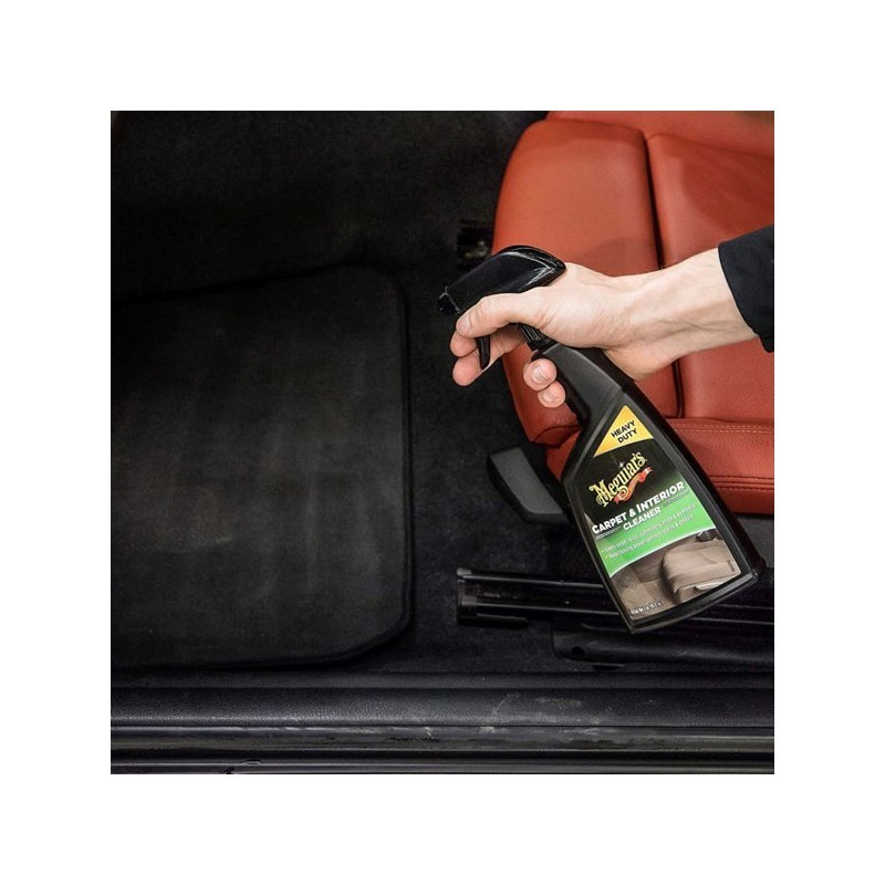 Meguiar's Carpet & Interior Cleaner G9416 - Car Upholstery & Fabric Stain Remover Spray 473ml