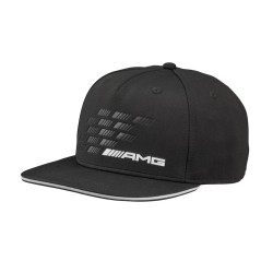 Genuine Mercedes-AMG Flat Brim Cap Black (Part Number: B66959844)