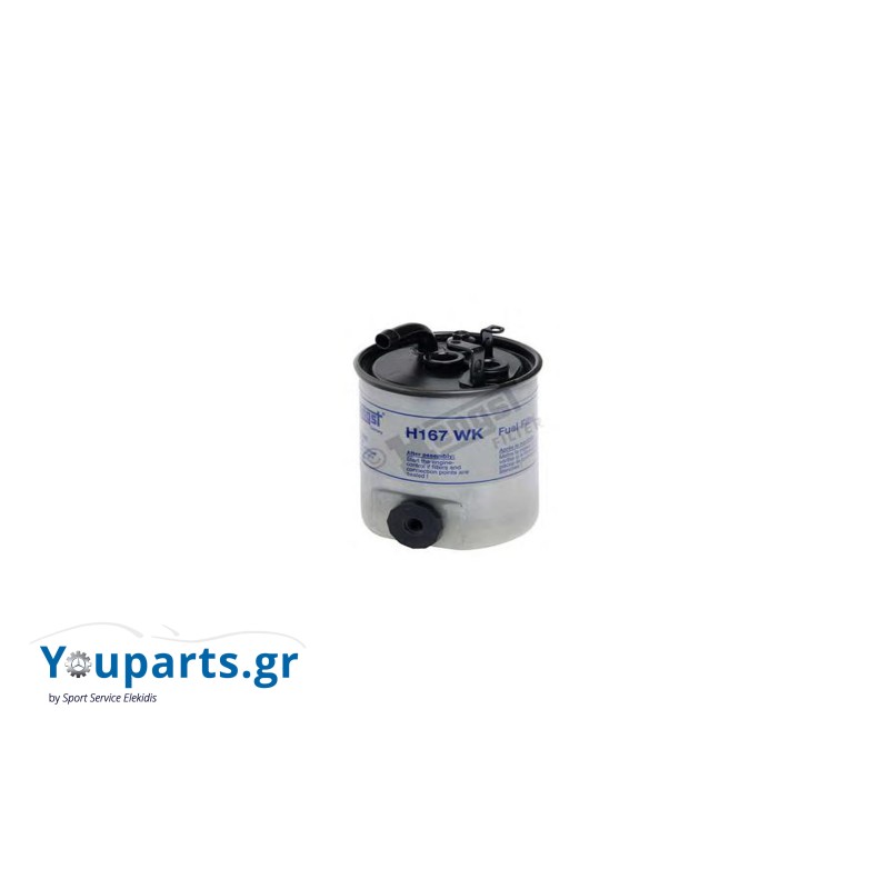 Φίλτρο πετρελαίου HENGST H167WK Mercedes SPRINTER 901,902,903,904/ VANEO 414 / V-CLASS W638 / VITO W638