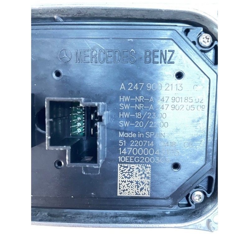 Genuine Mercedes Dynamic LED Headlight Control Module Left | A2479002113