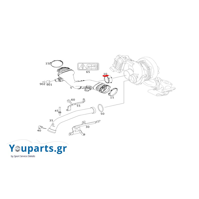 Seal ring  Mercedes-Benz A0179974045