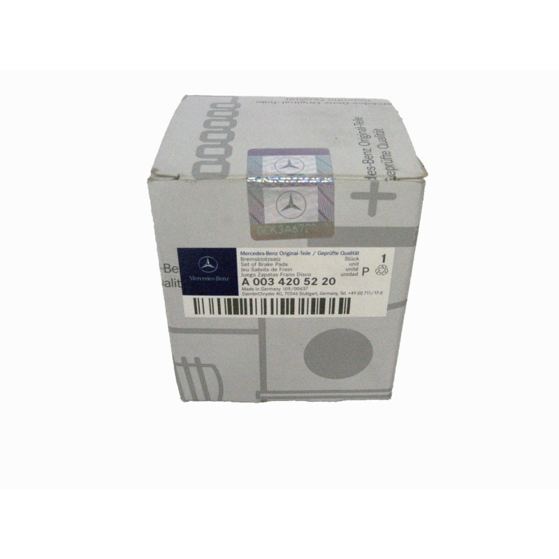 Τακάκια πίσω Mercedes-Benz A0034205220