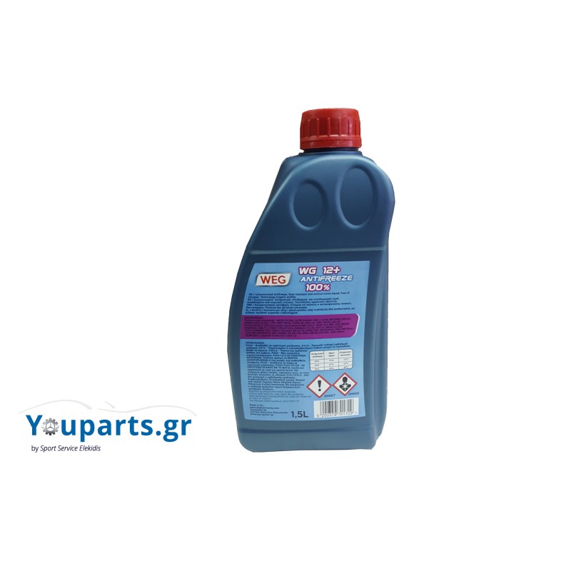 Antifreeze WEG G-12 PLUS 100% 1.5lt MB325.3
