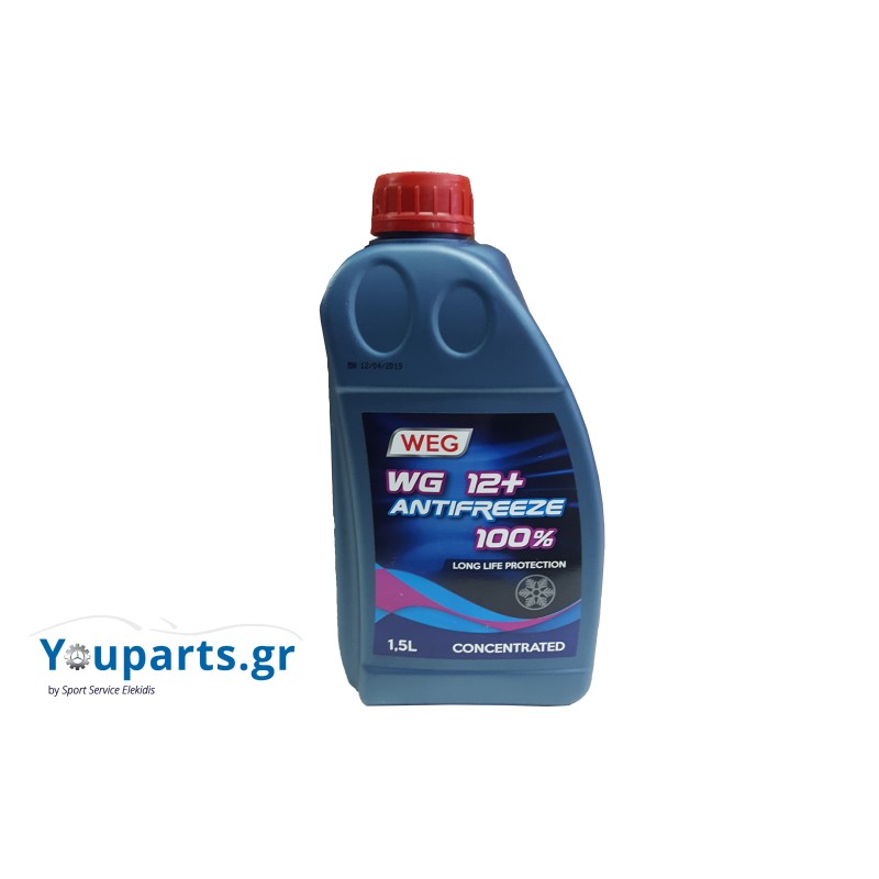 Antifreeze WEG G-12 PLUS 100% 1.5lt MB325.3