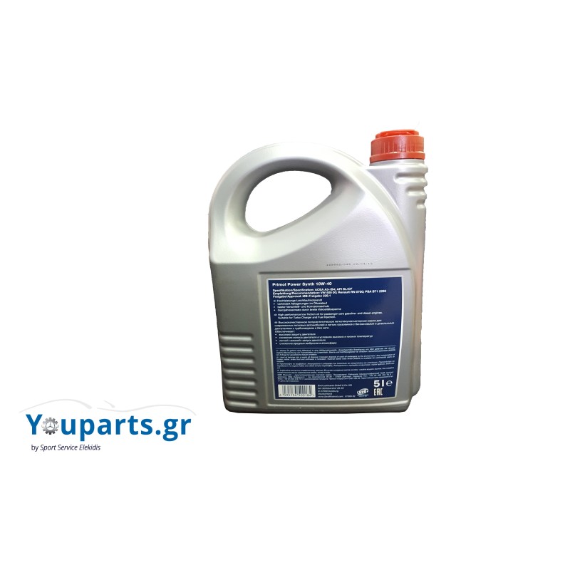Engine oil 10W40 RHEINOL 5L primol power synth